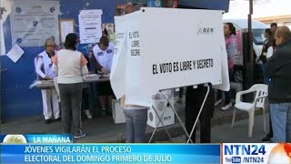 México Jóvenes vigilarán elecciones federales [upl. by Lebam]