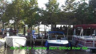 Baton Rouge Real Estate  Blind River Bar End of Summer Lake Bash 11 [upl. by Aiker]