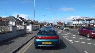 Ayr to Prestwick Ayrshire Scotland 26 April 2013 [upl. by Ulita887]