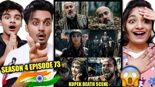 Ertugrul Ghazi Urdu Season 4 Episode 73  Sadettin Kopek Death Scene  Noyan Sister Entry Episode [upl. by Atinar]