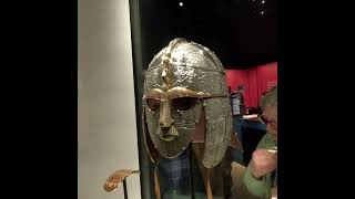 The Sutton Hoo Helmet  Replica in the Sutton Hoo Museum  National Trust Suffolk [upl. by Marj]