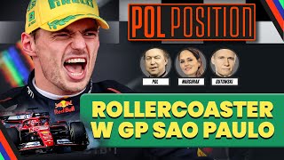 NIESAMOWITY VERSTAPPEN WYGRAŁ W BRAZYLII OCON I GASLY NA PODIUM MARCINIAK GUTOWSKI POL [upl. by Preciosa]