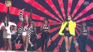 CLLEE HYORI1229SBS Gayo Daejun나쁜 기집애THE BADDEST FEMALE [upl. by Mclain]