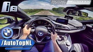 BMW i8 PROTONIC BLACK Test Drive POV by AutoTopNL [upl. by Kallman60]