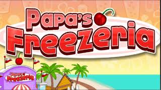 Papas Freezeria  Good rating 8089 pts music [upl. by Iggem]