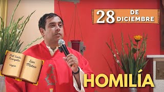 EVANGELIO DE HOY jueves 28 de Diciembre del 2023  Padre Arturo Cornejo [upl. by Urbani]