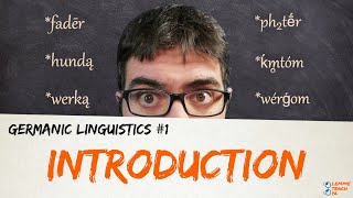 GERMANIC LINGUISTICS 1  INTRO [upl. by Geilich]