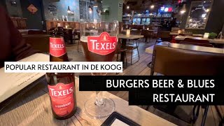 RESTAURANT BURGERS BEER amp BLUES De Koog Texel  Where To Eat Texel  American Food The Netherlands [upl. by Ivor56]