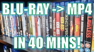 Bluray to HD MP4 in 40 mins [upl. by Brandais]