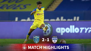 Highlights  Kerala Blasters 21 Bengaluru FC  Match 65  Hero ISL 202021 [upl. by Elockcin]