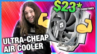 Ultra Cheap 23 CPU Cooler Review Thermalright Assassin Spirit 120 Benchmarks [upl. by Stieglitz392]