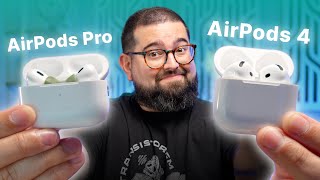 AirPods 4 vs AirPods Pro 2 Noise Cancelling  Buying Guide [upl. by Hittel714]