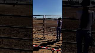 Cunnamulla barrel race🔥🔥 [upl. by Imiaj352]