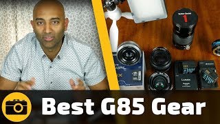 Our Favorite PANASONIC G85 Gear Lenses amp Accessories Panasonic Lumix G80 G81 G85 Camera Add Ons [upl. by Nrevel]