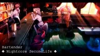 Nightcore  Bartender w lyrics [upl. by Deery]