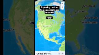 Exploring Random Fishing PondsLakes in the US  Part 1 fishing lakes ponds pondfishing [upl. by Aggy]