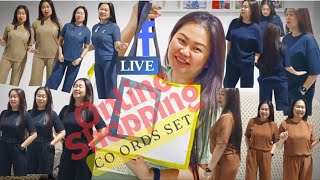 Online Shopping  Live Selling  Co Ords Set Ang Ganda  Affordable Set [upl. by Jonah]