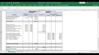 Bulletin de paie Excel  Méthode de calcul [upl. by Kire]