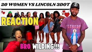 LINCOLN 3DOT VS 20 JAMAICAN WOMEN  CrankupTv1  REACTION [upl. by Noitsuj]