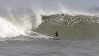 Surfer Catches Big Wave [upl. by Gar259]