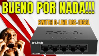 Switch Dlink dgs 105 gl Unboxing y review en español 2024 [upl. by Polard]