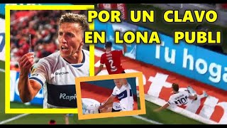 PABLO DE BLASIS SE CORTA en LA PIERNA vs INDEPENDIENTE [upl. by Aennyl598]