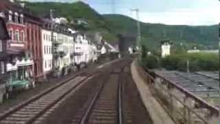 Hd720cam  Führerstandsmitfahrt  Vallendar  Niederlahnstein  Loreley Rüdesheim [upl. by Russel]