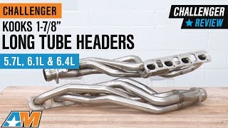 20082019 Challenger 57L 61L amp 64L Kooks 178quot Long Tube Headers Review [upl. by Purdy632]