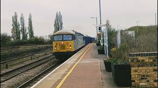 56103 heading through Whittlesea to Kings Lynn in Norfolk from Chaddesden Sidings near Derby [upl. by Landri]