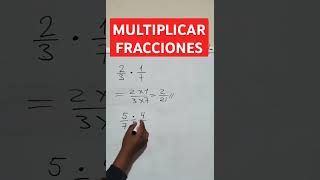 MULTIPLICACION y DIVISION  FRACCIONES [upl. by Lunsford]