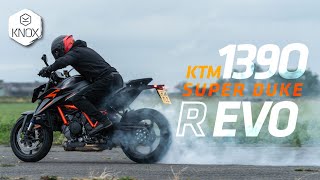 KTM 1390 Super Duke R EVO  BEAST MODE  Knox Review [upl. by Notsnorb233]