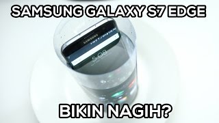 Unboxing amp Water Test amp Review Samsung Galaxy S7 Edge Indonesia [upl. by Sarat525]