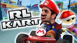 MARIO KART RACING ON THE YOSHI CIRCUIT MAP [upl. by Frendel399]