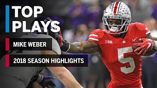 Season Highlights Mike Weber Declares for the 2019 NFL Draft  Ohio State  Big Ten Football [upl. by Norty]