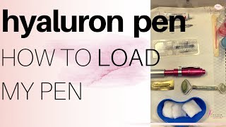 HOW TO LOAD HYALURON PEN  lip filler [upl. by Yesak]