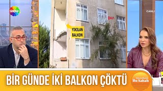 Balkon çöktü bina mühürlendi [upl. by Didi503]