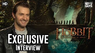 Richard Armitage  The Hobbit The Desolation of Smaug Exclusive Interview [upl. by Eniamej]