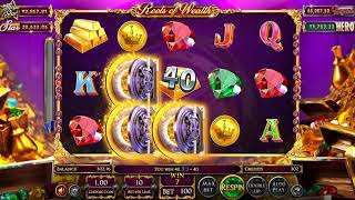 Video Slot Reels of Wealth Betsoft [upl. by Werda]