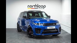 567 BHP LAND ROVER RANGE ROVER SPORT 50 SVR 5d  Guided Walkaround [upl. by Ahcsropal320]