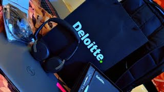 Deloitte welcome kit [upl. by Ahsilak]