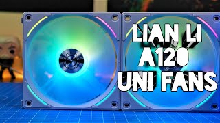 Lian Li Uni Fan AL120 unboxing and setup [upl. by Coleville]