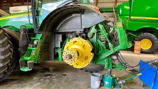 John Deere 8370R hydraulic diagnostics  This one ALMOST stumped me [upl. by Wordoow]