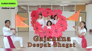 Gajanana  Best Ganpati Dance  Bajirao Mastani  Deepak Bhagat  Dance Choreography [upl. by Fairweather580]