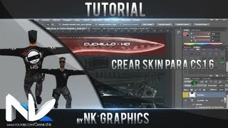 TUTORIAL Como Crear Skin Para Counter Strike 16 ESPAÑOL  HD [upl. by Kurys397]