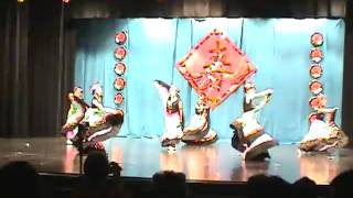 A Mi Zi Dance Columbus Chinese folk dance group [upl. by Ellac]