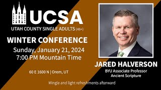 Jared Halverson UCSA Winter Conference 2024 [upl. by Younger]