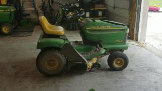 A New Project  2000 John Deere LT155 First Start in 3 Years [upl. by Eimas]