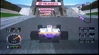 Andretti Racing PlayStation 1 1996 Gameplay [upl. by Llenrup]