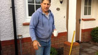 Installing a Patio Path Before During And After [upl. by Waterman197]