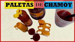 ✅ COMO HACER PALETAS DE CHAMOY congeladas 😯😋  BOLIS DE CHAMOY Fácil y rápido paso a paso [upl. by Ossie]